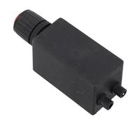 Auratrove Allumeur électronique à impulsion avec fil pour chauffage de terrasse à gaz, interrupteur à bouton-poussoir de rechange pour poêle à feu, câble résistant à la chaleur 200 C, noir (batterie
