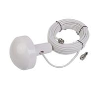 Auratrove Antenne GPS externe marine avec câble de 5 m/10 m, étanche IP67 pour Garmin GPSMAP série 178 200 420 520, connecteur mâle BNC TNC