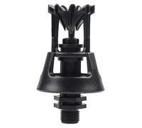 Auratrove Arroseur oscillant pour irrigation de verger, buse rotative réglable de 6 à 9 m, basse pression de 2,5 à 3,5 kg, interface DN15, pulvérisateur oscillant en plastique noir