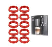 Auratrove Bague d'étanchéité pour machine à café, compatible avec AEG pour Bosch, Siemens, Krups, Melitta Miele, joint en silicone pour A1 A5 A7 A9 pour série ena anti-fuite