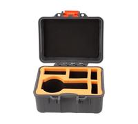 Auratrove Boîte de rangement composite grise pour appareil photo DJI pour osmo 360 et accessoires, étui de protection compact 12,6 x 11 x 7,3 cm pour voyage
