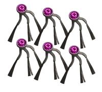 Auratrove Brosse latérale de rechange pour Eureka J15, pour aspirateur robot à vidange automatique Evo Ultra, lot de 6 accessoires de nettoyage d'angle en nylon
