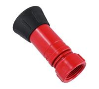 Auratrove Buse de tuyau d'incendie NSTNH de 2,5 cm, buse de pulvérisation thermoplastique robuste pour pompage haute pression et lutte contre les incendies, compatible avec les tuyaux d'incendie