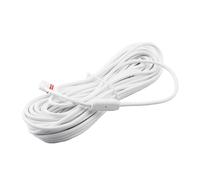 Auratrove Câble d'alimentation et adaptateur pour Ring Spotlight Cam Plus/Pro, rallonge extérieure résistante aux intempéries de 10 m avec AC, charge TPE blanche