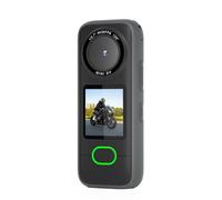 Auratrove Caméra d'action de poche 4K, écran tactile WiFi pour mini caméra pouce pour vue à la première personne, enregistreur de sport ABS compact pour aventure en plein air voyage