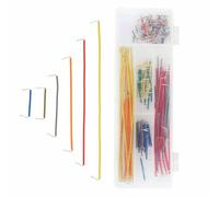 Auratrove Composants électroniques pour kit de démarrage avec platine d'expérimentation 830 points d'attache, module d'alimentation, pour fils de démarrage et résistances pour projets Arduino