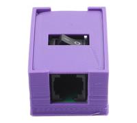 Auratrove Connecteur de commutateur RJ11 violet pour modem ADSL, boîtier ABS pour silence sonnerie et désactivation d'Internet