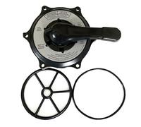 Auratrove Couvercle de t poignée pour Hayward SPX0710XBA17, plastique ABS avec joint, compatible avec valve Vari-Flo SP0710X SP0711