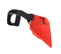 Auratrove Couvercle de pignon de frein et d'embrayage rouge et noir pour tronçonneuse 4500 5200 5800 5900, pièce de rechange en plastique 19,8 x 1,3 cm