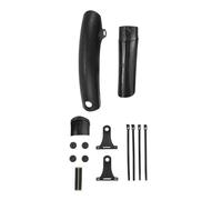 Auratrove Ensemble de garde-boue réglable pour VTT 26/27,5/29", libération rapide avant et arrière pour garde-boue pour pneus jusqu'à 70 mm, noir