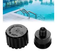Auratrove Ensemble de tasse d'huile pour Jandy 2133 Gris 2 voies 3 voies, construction en plastique, remplacement d'équipement de piscine spa