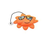 Auratrove Éponge absorbante pour piscine et spa, orange 23 x 23 x 5 cm, dégraissant réutilisable, utilisation pour piscine, salle de bain, nettoyage des fontaines d'eau