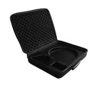 Auratrove Étui de transport rigide pour Starlink pour mini kit, boîte de rangement de voyage portable avec compartiments pour antenne et câbles, coque de protection en ABS, noir