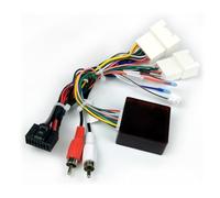 Auratrove Faisceau de câblage d'autoradio 16 broches avec boîtier bus CAN pour Mitsubishi pour Outlander pour Pajero 2006-2013 pour les unités principales Android