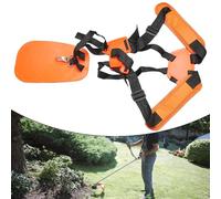 Auratrove Harnais de débroussailleuse réglable avec sangle d'épaule complète pour Stihl FS KM Series débroussailleuse coupe-herbe débroussailleuse outil de jardin