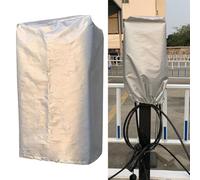 Auratrove Housse de protection pour station de charge EV - Tissu Oxford résistant aux intempéries pour colonne de charge debout - Argenté - 70 x 35 x 25 cm