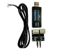 Auratrove Interface de mode numérique pour yaesu FT-817 FT-818, carte son USB avec codec audio et contrôle PTT, faible bruit pour radio WSJT-X flDigi Ham