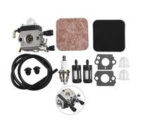 Auratrove Kit carburateur FS80R pour débroussailleuse - Compatible avec HT75, FS85, FS85R, FS80, FS72-FS76, FS85RX, HS72-HS85, HL75, FC75-FC85, KM80