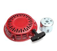 Auratrove Kit de démarrage à recul rouge 180 mm pour GX120 GX200 5.5HP Moteur Pull Start Pièce de rechange avec tasse pour pompe de générateur