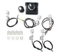 Auratrove Kit de module d'allumage électronique pour Weber pour genesis 300 Series E-310 E-320 E-330 S-310 S-330, pièces de rechange avec clips de fil de générateur et boutons