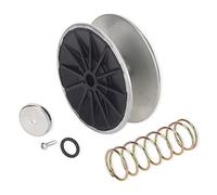 Auratrove Kit de poulie de variateur de transmission secondaire pour tracteur de jardin D105 E100 X105 X106 avec ressort et vis