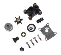 Auratrove Kit de turbine à eau Johnson pour moteur hors-bord Evinrude 8-15 CV, kit de réparation avec boîtier, construction en métal pour moteurs 2 temps 4 temps