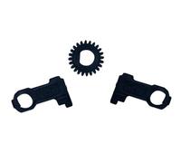 Auratrove Kit d'engrenages de roulement pour Zebra GK420D GX420D GK430D GX430D, rouleau ABS à faible bruit, remplace 105934-034 105934-059, compatible avec imprimantes thermiques ZP450 ZP500 ZP505