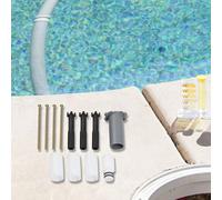 Auratrove Kit d'extension de rechange pour Grohe 14048000 Grohtherm Smartcontrol, adaptateur flexible de 2,5 cm pour installation de baignoire de douche