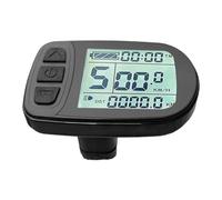 Auratrove KT-LCD5 LCD Display Meter, 5-Core Connecteur pour Contrôleur KT 24V/36V/48V E-Bike, Boîtier ABS Noir Instrument Électrique