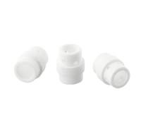 Auratrove Lot de 10 diffuseurs de gaz pour torche de soudage MB 24KD MIG 250 A, buse en céramique blanche pour binzel MAG