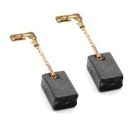 Auratrove Lot de 2 balais de charbon CB459 pour meuleuse d'angle GA4530 GA4534 GA4034 GA5030 GA5034 JS1601 TM3000C Pièce de rechange
