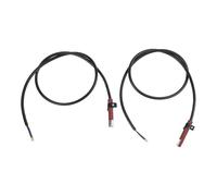 Auratrove Lot de 2 détecteurs de flamme QRB1 photocellule électrique pour brûleur, plastique rouge/noir et capteur en métal