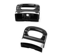 Auratrove Lot de 2 poignées latérales de rechange pour cocotte minute, bakélite et acier inoxydable avec vis pour marmite à soupe et marmite à vapeur, noir argenté