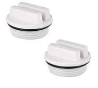 Auratrove Lot de 2 raccords d'aspiration de piscine de 3,8 cm avec joint torique pour bouchon de ligne de retour de piscine en béton Hayward SP1022C