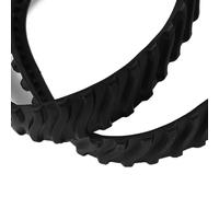 Auratrove Lot de 2 roues de pneus Zodiac pour nettoyeur de piscine Baracuda MX8 MX6 AX10, pièce de rechange R0526100, facile à installer