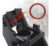 Auratrove Lot de 30 joints toriques pour Saeco, Spidem, pour machines à café Gaggia, kit de joint de sortie d'eau de vanne à vapeur, pièces de rechange en caoutchouc haute température, noir et rouge