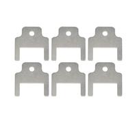 Auratrove Lot de 6 clés distributrices d'essuie-tout en acier inoxydable avec trou durable pour Kimberly Clark 770301 Utilisation au bureau, à l'école, au centre commercial