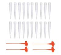 Auratrove Outil de nettoyage de buse de mastic, outil de dragage de buse de calfeutrage, empêche le séchage pour embouts standard de 2,7 mm-10 mm