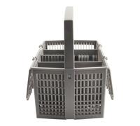 Auratrove Panier à couverts pour lave-vaisselle Bosch compatible avec constructa pour Siemens Neff, remplace pièce 11018806 SMZ5100 SZ73100, porte-ustensiles en plastique gris