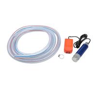 Auratrove Pompe submersible à batterie au lithium, transfert d'eau diesel 40-60L/min avec tuyau en acier de 5 m, compatible avec 18 V BL1830 BL1840 BL1850 BL1860