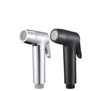 Auratrove Pulvérisateur de bidet portable, buse pressurisée bimode pour toilettes et douche, rinçage à main en ABS pour femme, G1/2 argent