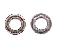 Auratrove Roulement à bride hexagonale à pignon pour Craftsman 247274020 24727432 Pièces de réparation de tondeuse à gazon Durabilité en métal