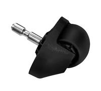 Auratrove Roulette de roue avant compatible avec aspirateur robot Wyze WVCR200S, pièce de rechange pour changement de direction stable, noir