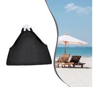 Auratrove Sac de poids résistant pour parasol de plage résistant au vent, ancre de sable Oxford 600D avec poignées pour le camping et le pique-nique