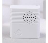 Auratrove Sonnette filaire CC 12 V avec 38 voix, carillon fort 90 dB pour contrôle d'accès à la maison, kit de sonnette électronique à montage mural, blanc