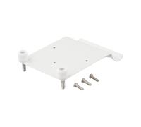 Auratrove Support de protection en vinyle résistant aux intempéries pour caméra Eufy Solocam S340 E30 E42 4G LTE Cam S330 Blanc ABS