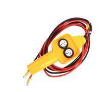 Auratrove Télécommande de treuil 12 V, interrupteur à bouton poussoir portable pour palan électrique de 907,2 à 2041,2 kg, contrôleur ABS jaune avec marche avant et arrière pour voiture, camion