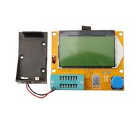 Auratrove Testeur de transistors LCR-T4, analyseur de composants numériques pour triode à diode NPN PNP MOSFET, Fast 2s avec rétroéclairage LCD et étui