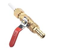 Auratrove Vanne à bille en laiton pour sableuse avec buse en alumine pour le nettoyage industriel d'élimination de peinture de rouille