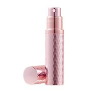 Aurdox Atomiseur de Parfum Rechargeable, Mini Flacon de Parfum de Voyage, Petits Flacons de Spray de Parfum avec Pompe au Fond, Anti-fuite et Portable pour Femmes et Hommes, Design Élégant en Diamant